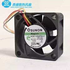 1PCS SUNON KDE1204PKV1 4020 DC12V 0.8W 4CM 3-Wire Cooling Fan