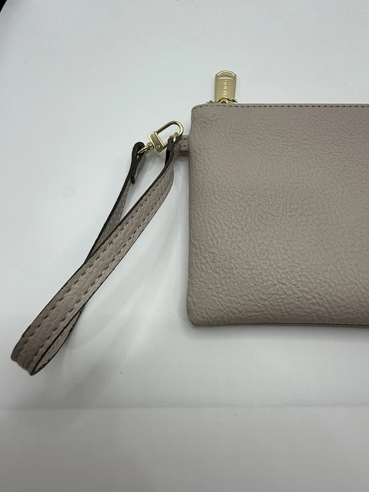 Cartera Cartera Steve Madden Pebble Taupe Muñequera Cremallera Foto 3 de 4