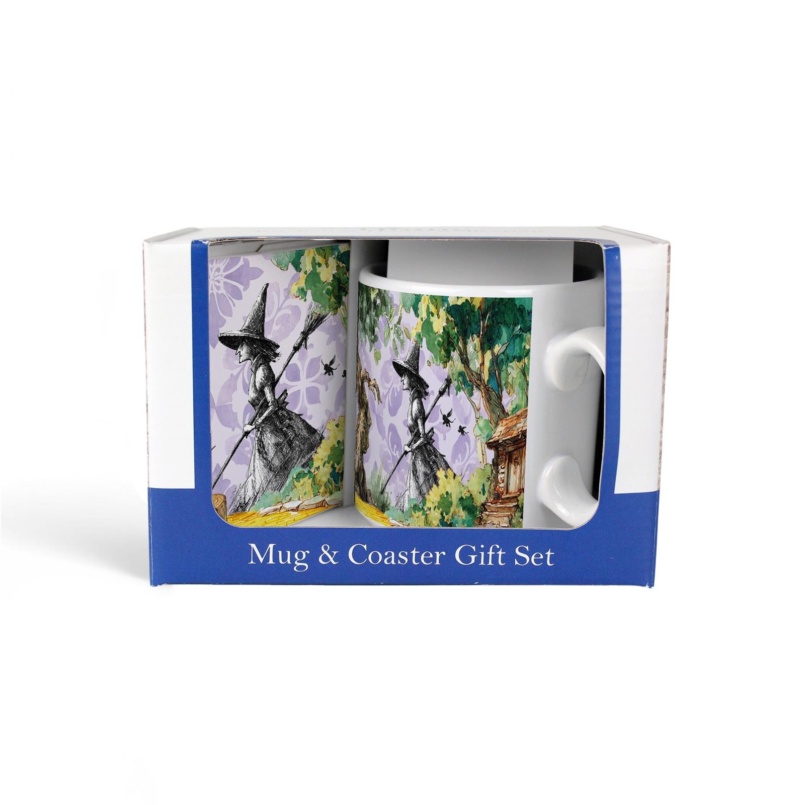 Wizard of Oz Mug & Coaster Gift Set - Wicked Witch Ceramic Tea/Coffee Present