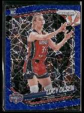 2025 Panini Prizm WNBA - Lucy Olsen #104 Blue Velocity Prizm (RC)