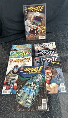 Impulse 5,14,26,36,37,40,41,44 DC Comics