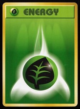 Grass Energy Base Set Japanese POKEMON NM 1996