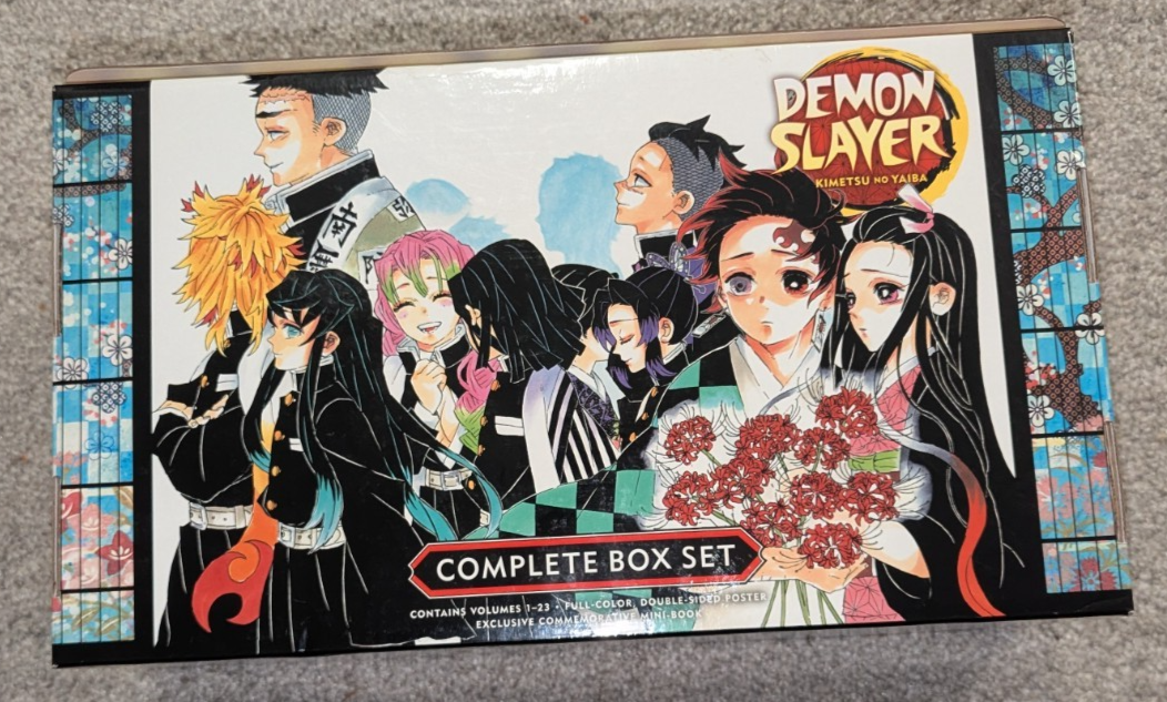 Demon Slayer Kimetsu no Yaiba Manga Box Set (Manga Vols #1-23) New