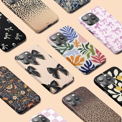 Personalisierte Handyhülle für iPhone 17 16 15 14 Pro Morris Matisse Leopardenmuster