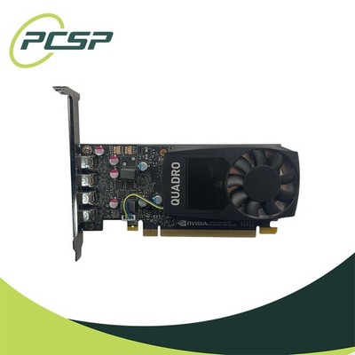 Nvidia Quadro P1000 4GB GDDR5 4x Mini-DisplayPort PCIe 3.0 Video Graphics Card