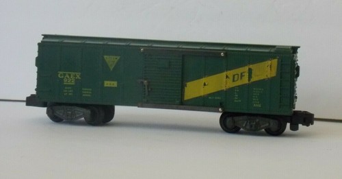 American Flyer Lines Vintage 922 Green GAEX Opening Door Box Car C-7 - Bild 2 von 6