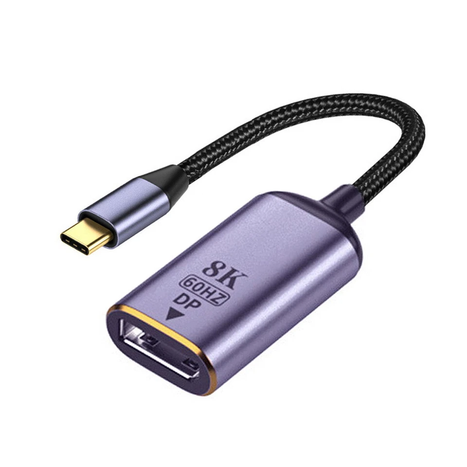 Cablecy  USB4 USB-C Type-C Source 8K 60HZ UHD 4K Monitor Displays Cable Display - Image 3 of 4