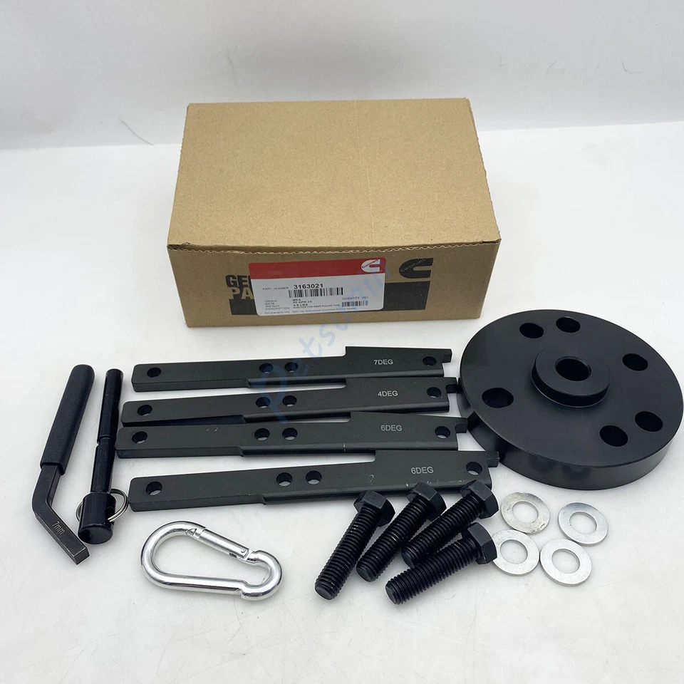 Kit de herramientas extractor de engranajes de leva inyector de sincronización Cummins ISX 3163021 3163069 3163530 NUEVO Foto 2 de 4