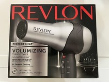 Revlon Perfect Heat Volumizing Turbo Styler - Includes Diffuser Attachment