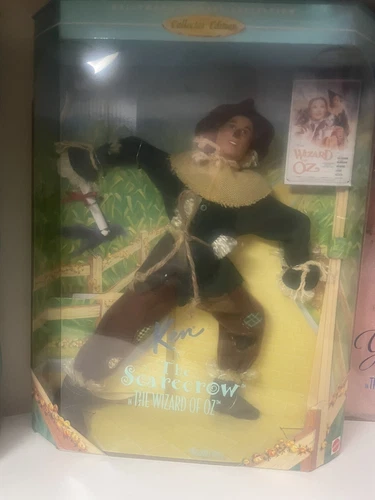 1996 Barbie’s Boyfriend Ken As Scarecrow From The Wizard Of Oz New In Box