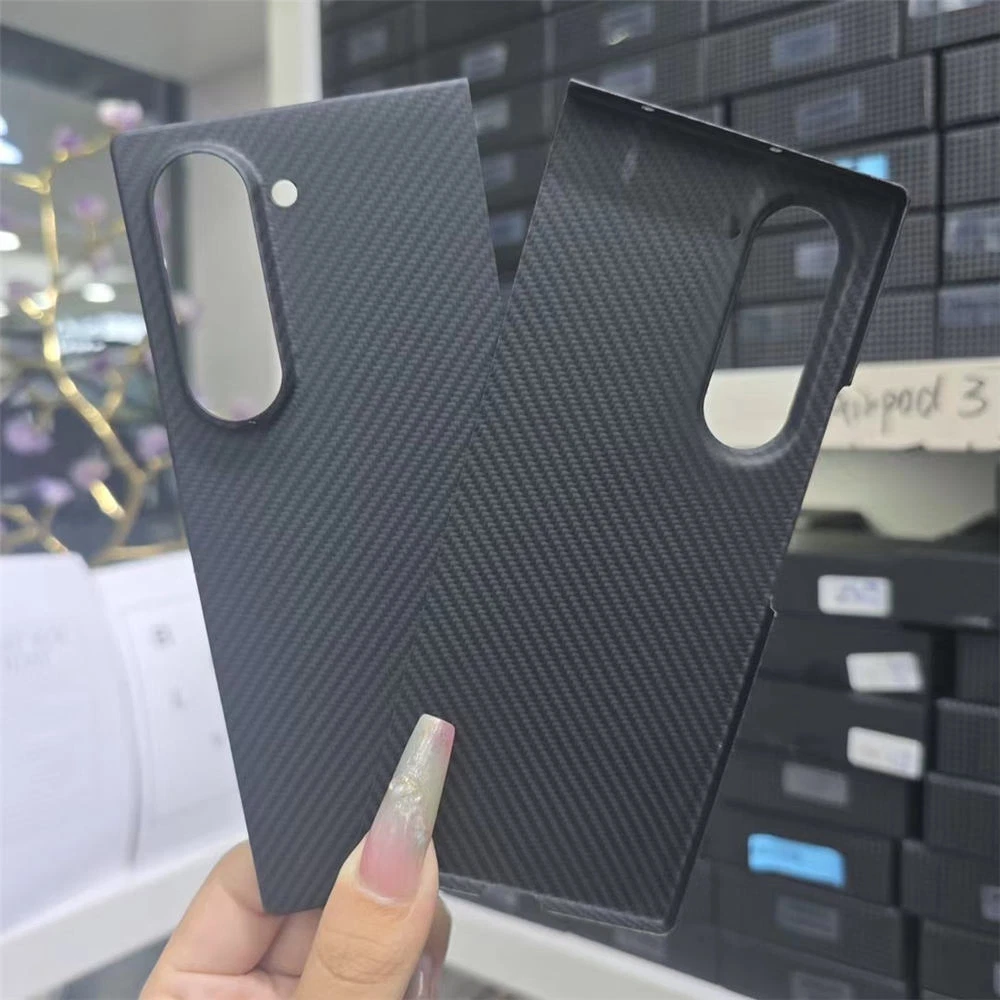 Slim Real Aramid Carbon Fiber Case For Samsung Galaxy Z Fold6 Matte Hard Cover - Picture 2 of 9