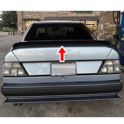 1986-1995 FOR Mercedes benz W124 Sedan L Type Trunk Lip Spoiler