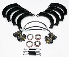 1944-1948 Ford Brake Overhaul Kit 51a-2001-kit Shoes Cylinders Hoses Springs
