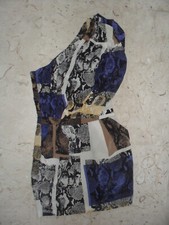 VESTITO  MISS SIXTY IN PURA SETA  Tg. XS  MONO SPALLA BELLISSIMO