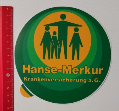 Sticker/Decal: Hanse-Merkur health insurance A.G. (08051789)