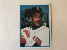 JIME RICE Oddball Insert & Regular issue RED SOX Baseball YOU CHOOSE