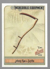 2019 Topps Allen & Ginter Incredible Equipment #20 Johnny Kaw's Scythe