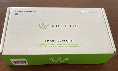 Arccos Caddie Smart Sensors 14個セット Arccos Caddie Gen 3+ Smart Sensors, Set of 14 Tracking