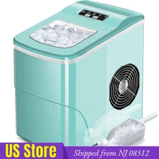 Ice Makers Countertop,26Lbs/24Hrs, Portable, Self-Cleaning,from GA 08512