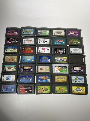 Game Boy/Advance Games Individual Cartridge Only