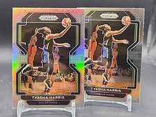 Tyasha Harris - 2022 WNBA Prizm - Silver Prizm And Base #126 - Dallas Wings