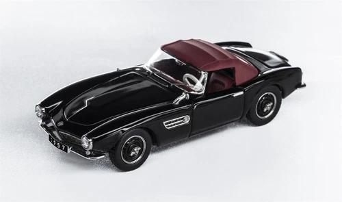 Modellino convertibile GFCC 1:64 1957 BMW 507 pressofuso lega auto collezione ornamento - Foto 5 di 22