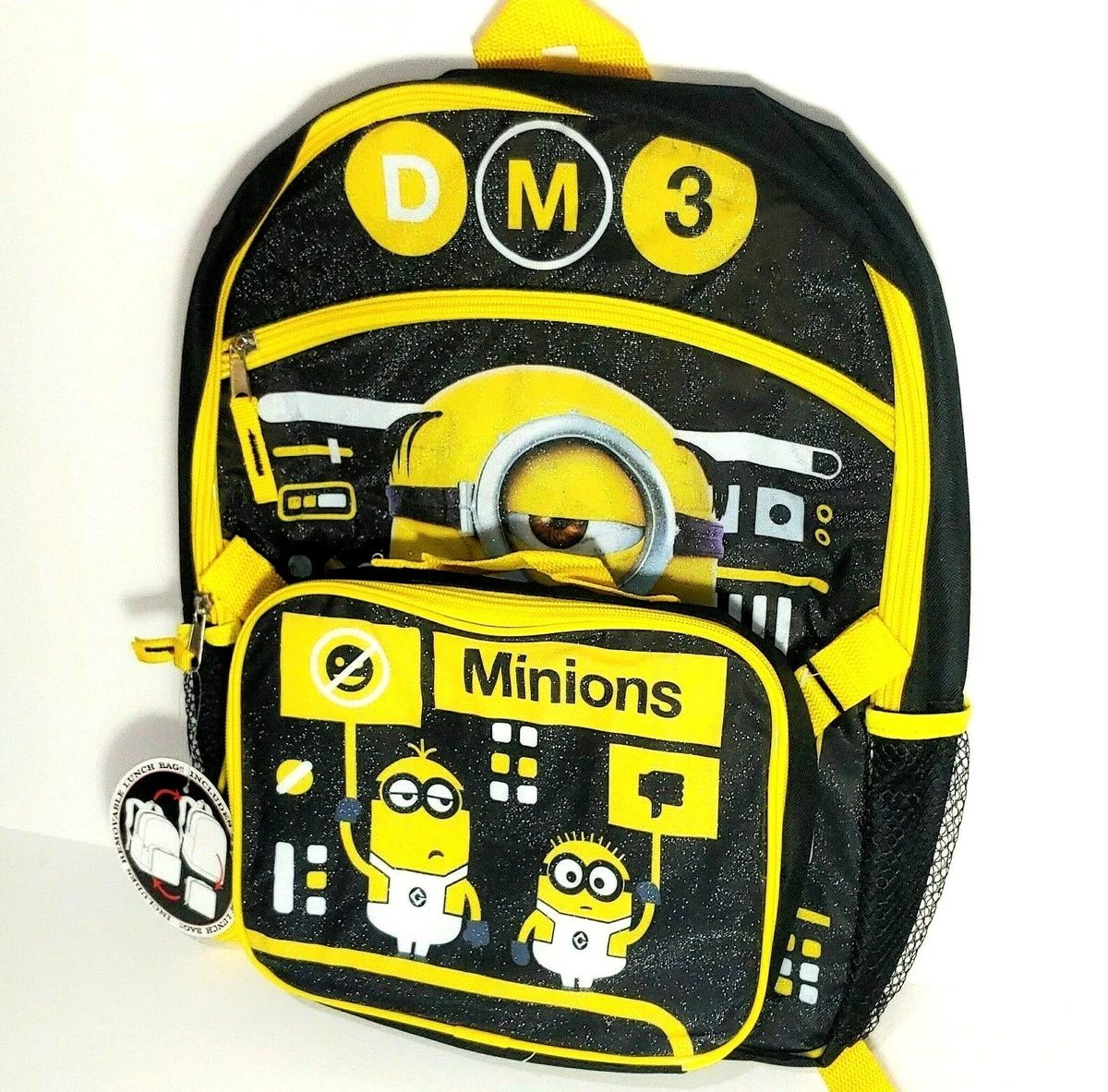 Printed Backpack - Yellow/Despicable Me - Kids