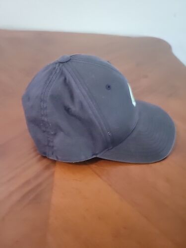 Volcom Black Hat Cap Stretch Fit Youth Green White Embroidered Kids Boys Casual - Picture 2 of 12