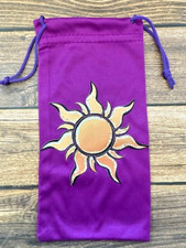 Soft Eye Sunglasses Purple Accessory Pouch Pull Top Portable Tangled Sun