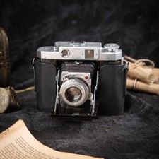 For Mamiya Six 6 Case Black Genuine Real Leather Half Camera Case Bag Cover