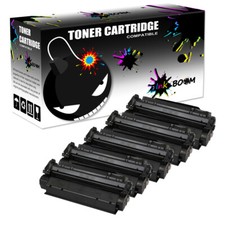5 Black Toner Cartridge replace for HP C7115A 15A LaserJet 1000 1200N 1220SE MFP