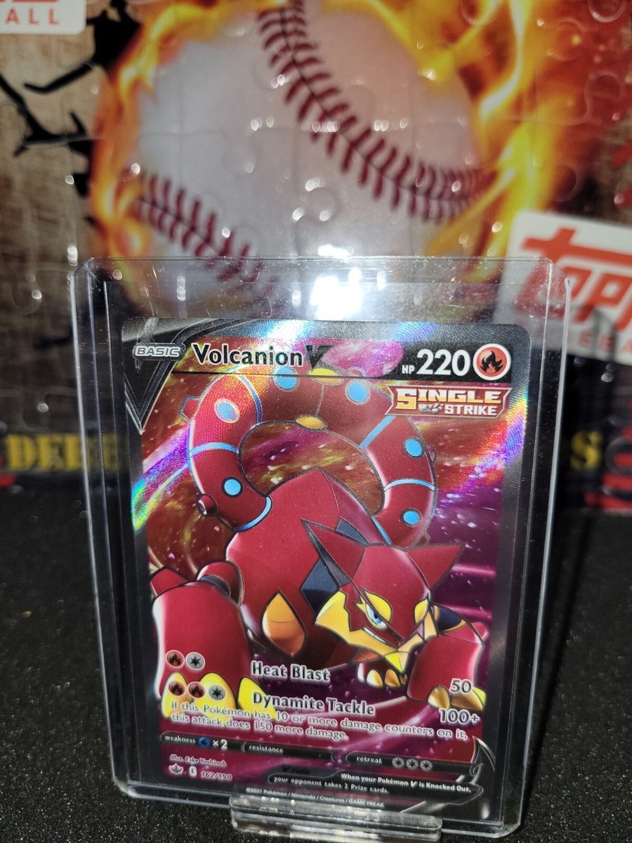 Pokemon TCG - SWSH Chilling Reign Ultra Rare Full Art Volcanion