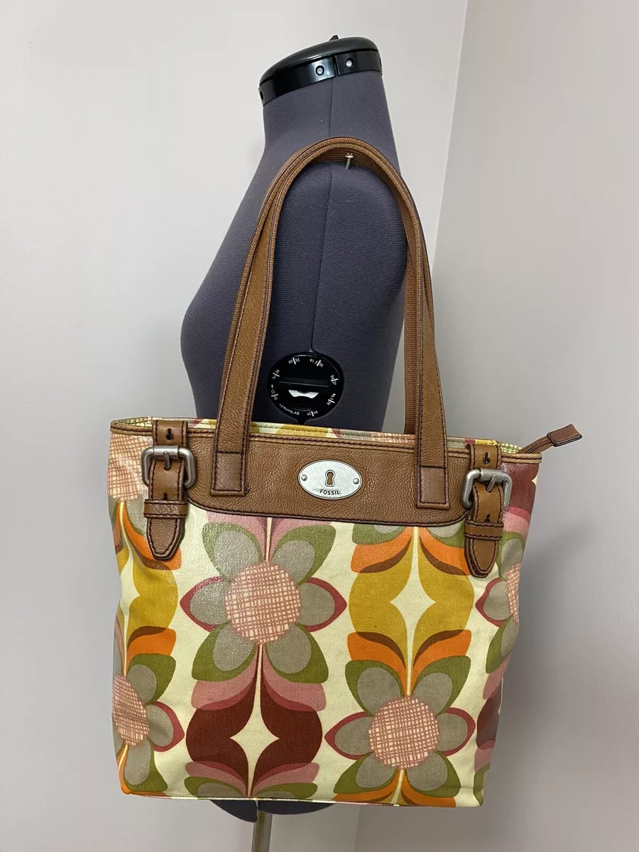 Flower Tote cloth crossbody bag