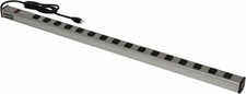 Wiremold 16 Outlets, 120 Volts, 15 Amps, 6' Cord, Power Outlet Strip