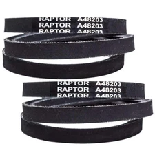 2PK Drive Belt For Encore 36" 48" 52" 61" Walk Behind Mowers 363212