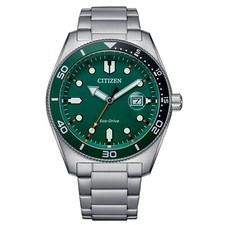 Citizen Eco-drive Green Dial AW1768-80X US us
