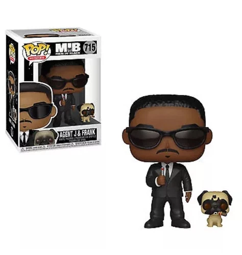 Funko Pop! 715 And Buddy: Men In Black Agent J And Frank Collectible Brand New
