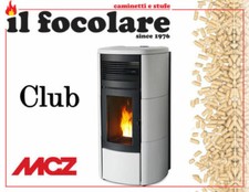 STUFA A PELLET MCZ CLUB HYDRO MATIC 24 R VENTILAZIONE PELLET STOVE