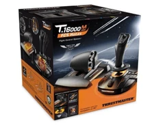 New Thrustmaster T.16000M FCS Hotas Flight Stick and Throttle for PC, Black