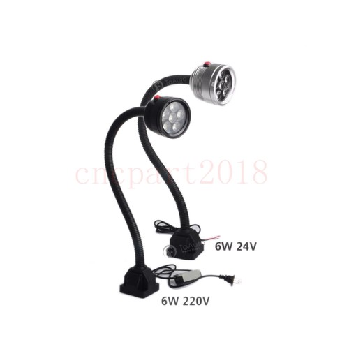 3W/6W/12W Waterproof Flexible LED Lamp Working Light Fixed Base CNC Mill Drill - Picture 6 of 11