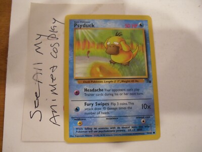 Psyduck 53/62 - Fossil | eBay