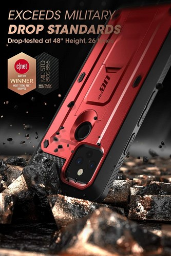 SUPCASE for Google Pixel 5A 5G, Built-in Screen Case Rugged Holster Stand Cover - Picture 25 of 25