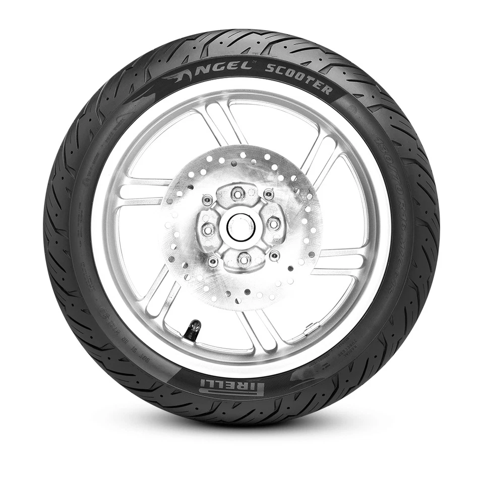 HYOSUNG Hiper; Grand Prix 150 PIRELLI ANGEL SCOOTER PNEU TRASEIRO 130/70 -12 - Imagem 2 de 3