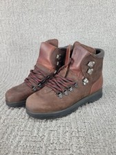 Vintage Dexter Boots Suede Leather Hiking Mountaineering Size 7W