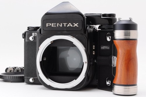 CLA’d【N MINT + Grip Strap 】 Pentax 67 TTL Mirror Up Late + T 105mm 2.4 Lens q70 - Picture 3 of 24