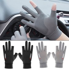 Sun Protection Gloves Full Finger Sunscreen Anti-UV Nonslip Soft Gloves