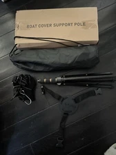 2pcs Telescopic Boat Cover Support Pole Adjustable Height from 29" to 56" Tripo
