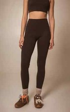 NWT Prettylittlething Espresso Sculpt High Waist Gym Leggings Yoga Pants Size 10