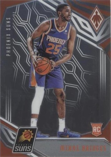2018 panini chronicles #206 mikal bridges rc; holofoil rookie psa 