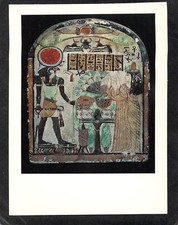 C2537 Art Egyptian Stela of Deniuenkhons Thebes postcard
